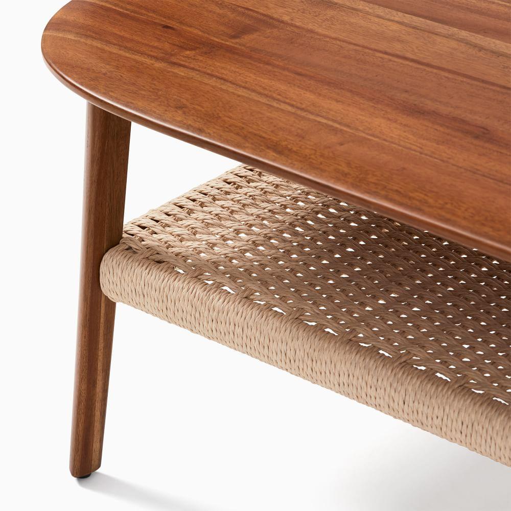 Chadwick Mid Century Rectangle Coffee Table 122 cm West Elm